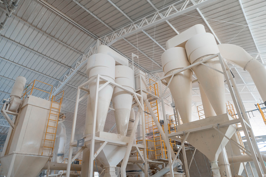 Interior de la planta de micronizado